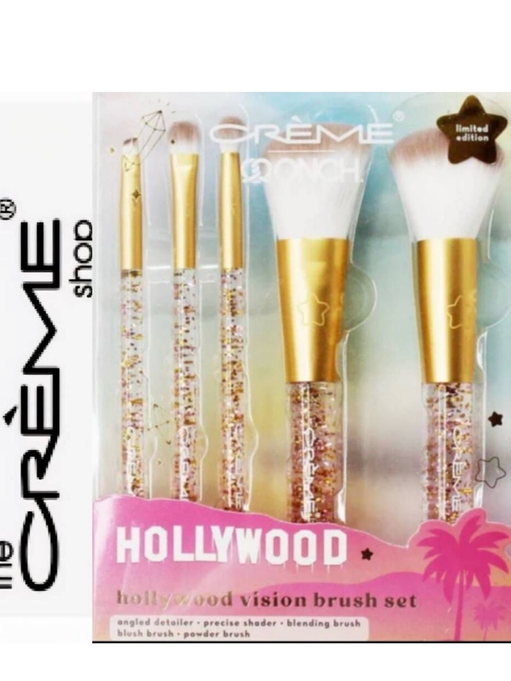 The Creme Shop Hollywood Limited Edition Makeup Brush Set
